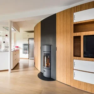 cocina de bambú