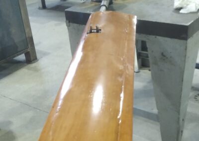 Réplica en bambú con motivo del centenario del primer vuelo del autogiro de Juan de la Cierva.