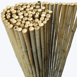 Rollos de bambú