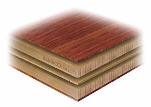 Tablero BamWood © Caramel con 5 capas cruzadas