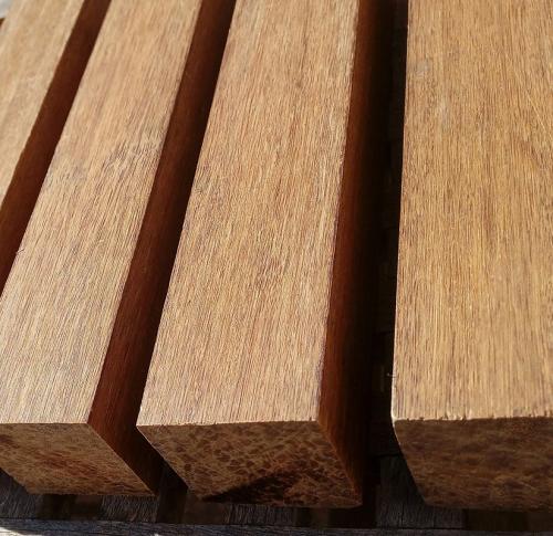 11 Listón de bambú Ceylon de 40x40-mm