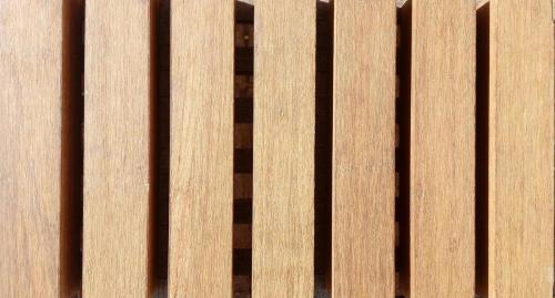 7 Listón de bambú Ceylon de 40x40-mm